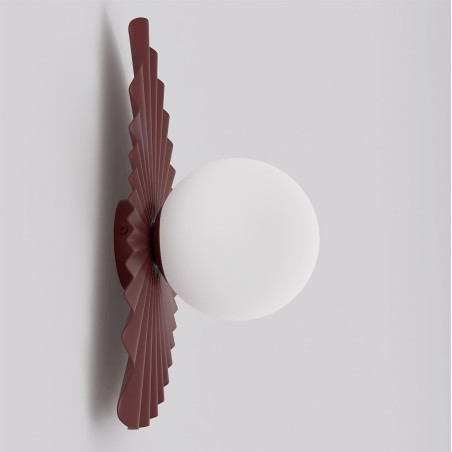 Lampa Flora K1 Burgundy Opal Emibig