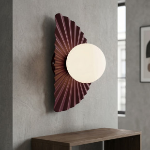 Lampa Flora K1 Burgundy Opal Emibig