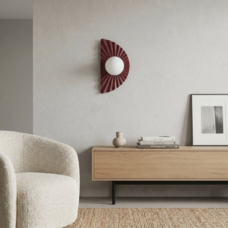 Lampa Flora K1 Burgundy Opal Emibig