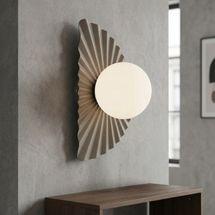 Lampa Flora K1 Mokka Opal Emibig
