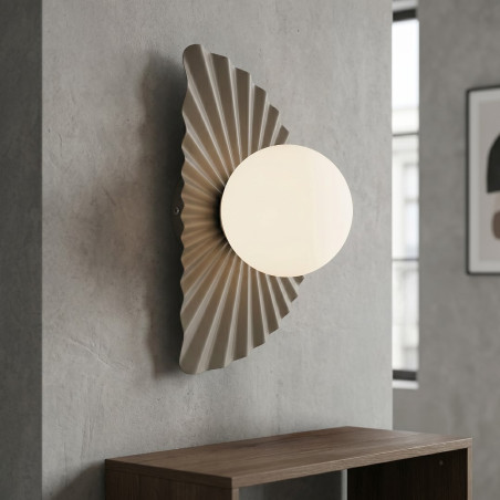 Lampa Flora K1 Mokka Opal Emibig