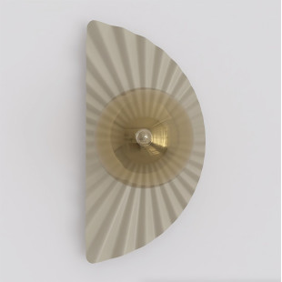 Lampa Flora K1 Mokka Amber Emibig