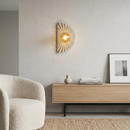 Lampa Flora K1 Mokka Amber Emibig