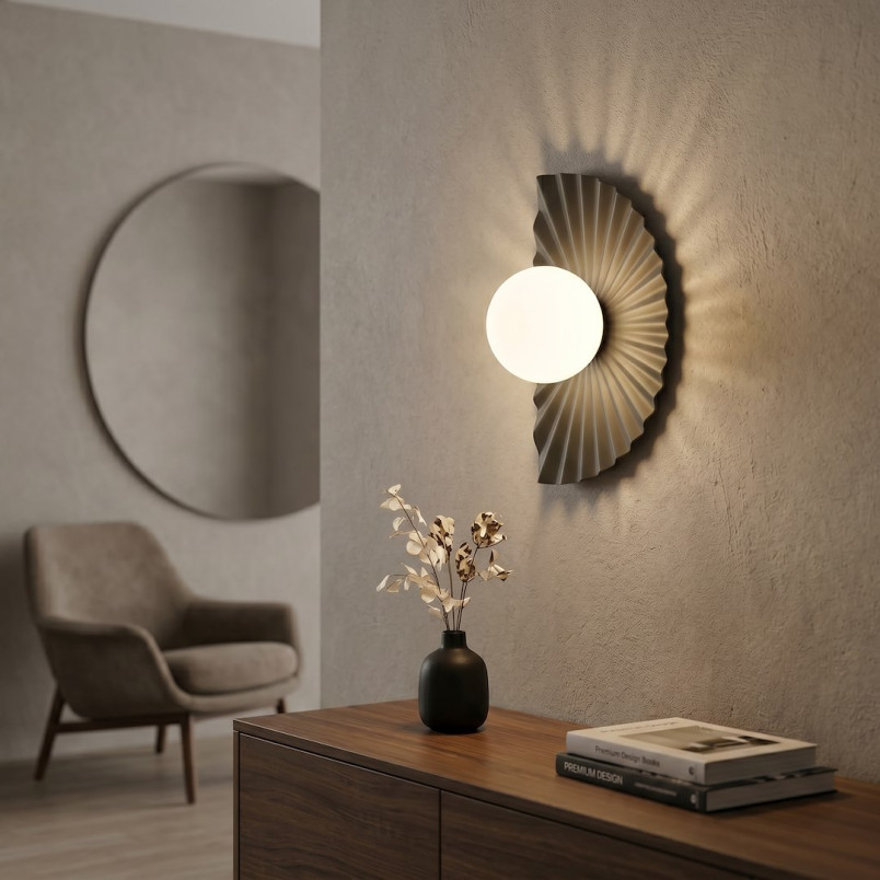 Lampa Flora K1 Black Opal Emibig