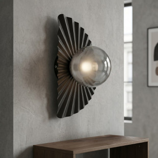 Lampa Flora K1 Black Grafit Emibig
