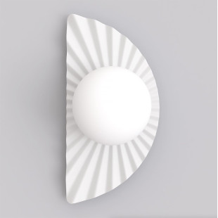 Lampa Flora K1 White Opal Emibig