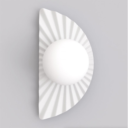 Lampa Flora K1 White Opal Emibig