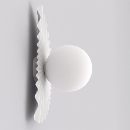 Lampa Flora K1 White Opal Emibig