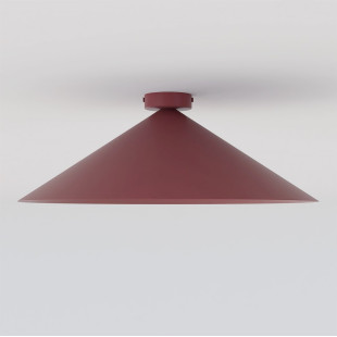 Lampa Mono 1L Plafon Burgundy Opal Emibig