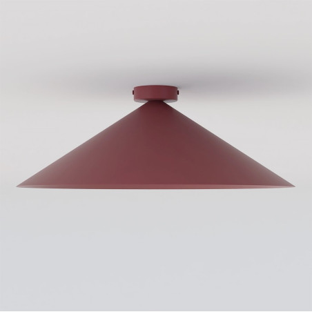 Lampa Mono 1L Plafon Burgundy Opal Emibig