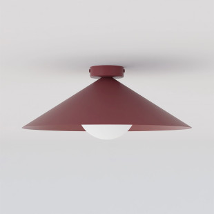 Lampa Mono 1M Plafon Burgundy Opal Emibig