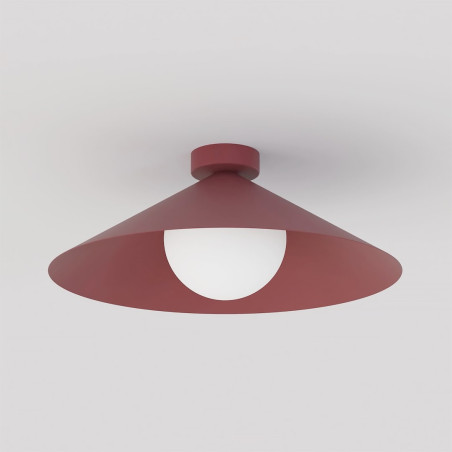 Lampa Mono 1M Plafon Burgundy Opal Emibig