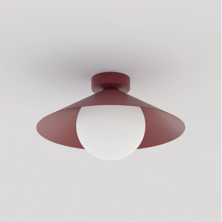 Lampa Mono 1S Plafon Burgundy Opal Emibig