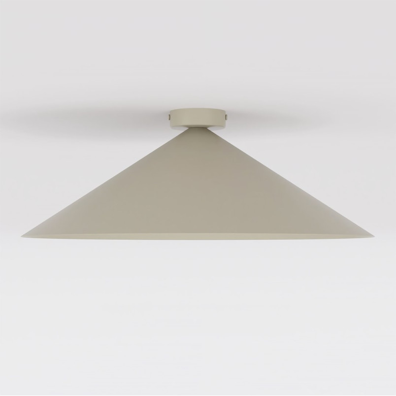 Lampa Mono 1L Plafon Mokka Opal Emibig