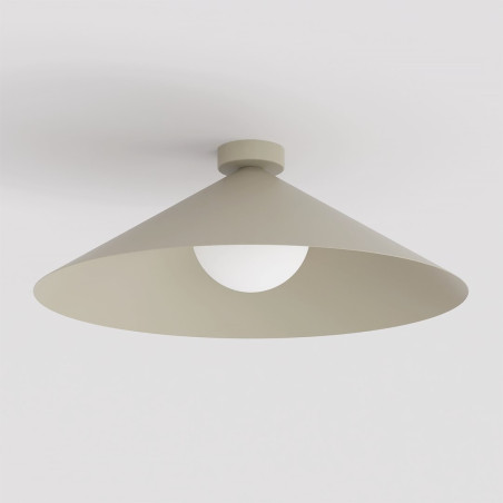 Lampa Mono 1L Plafon Mokka Opal Emibig
