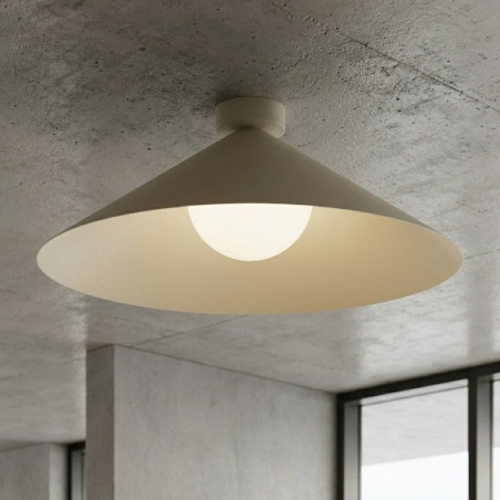 Lampa Mono 1L Plafon Mokka Opal Emibig