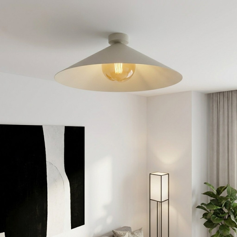Lampa Mono 1L Plafon Mokka Amber Emibig