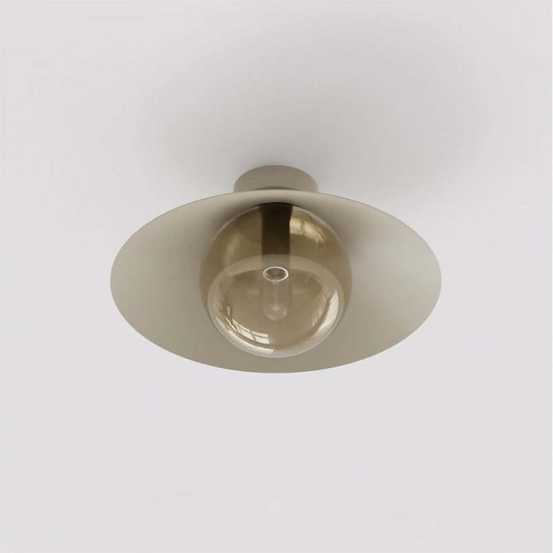 Lampa Mono 1S Plafon Mokka Amber Emibig