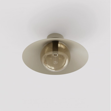Lampa Mono 1S Plafon Mokka Amber Emibig