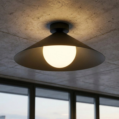 Lampa Mono 1M Plafon Bl Opal Emibig