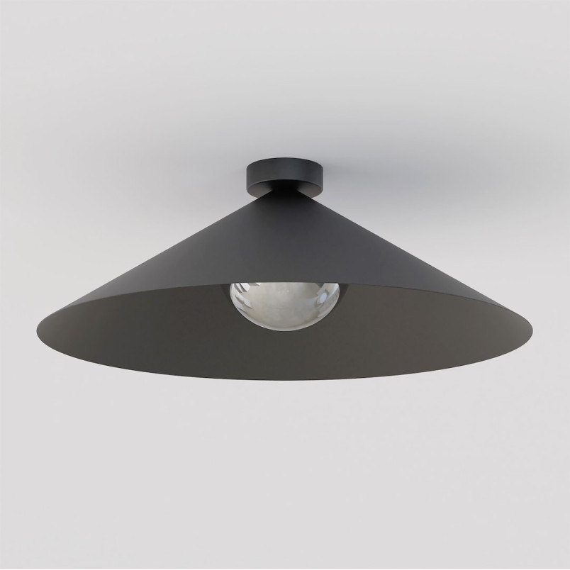 Lampa Mono 1L Plafon Bl Grafit Emibig