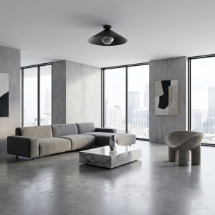 Lampa Mono 1M Plafon Bl Grafit Emibig