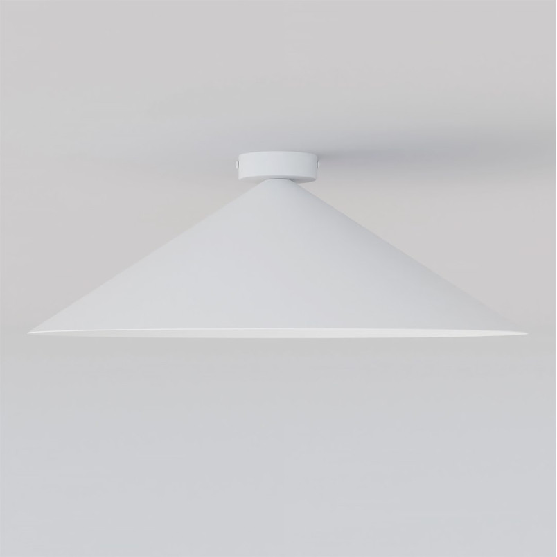 Lampa Mono 1L Plafon White Opal Emibig