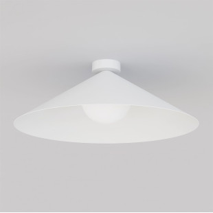Lampa Mono 1L Plafon White Opal Emibig