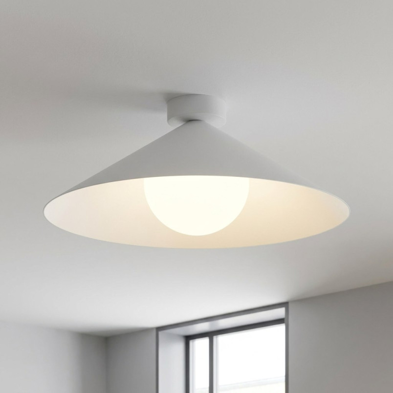 Lampa Mono 1M Plafon White Opal Emibig