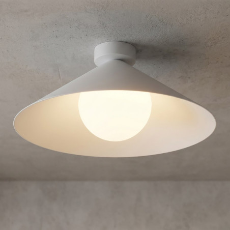 Lampa Mono 1M Plafon White Opal Emibig