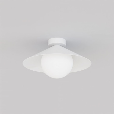 Lampa Mono 1S Plafon White Opal Emibig