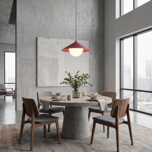 Lampa Mono 1S Burgundy Opal Emibig