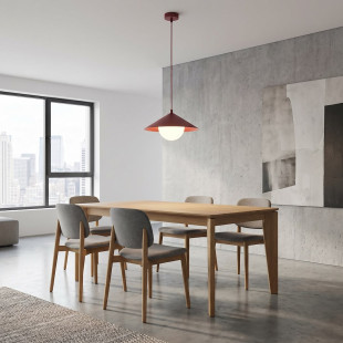 Lampa Mono 1S Burgundy Opal Emibig