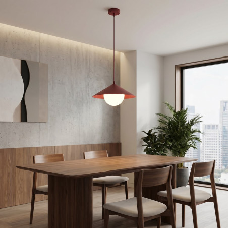 Lampa Mono 1S Burgundy Opal Emibig