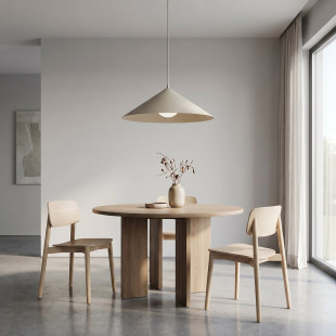 Lampa Mono 1L Mokka Opal Emibig