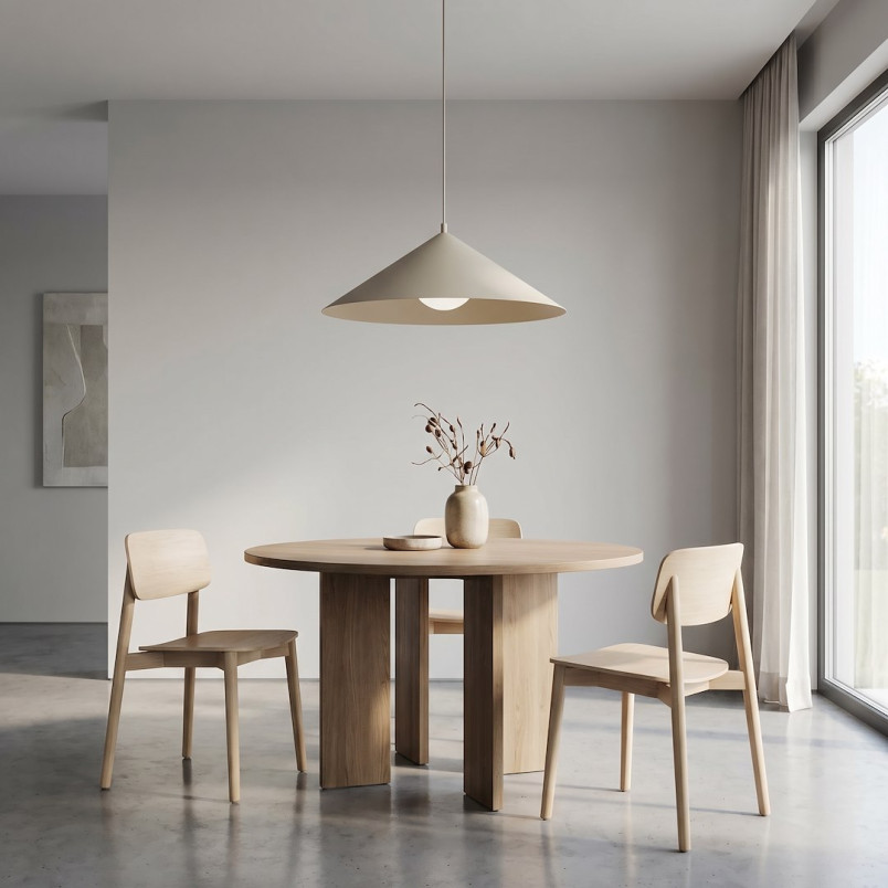 Lampa Mono 1L Mokka Opal Emibig