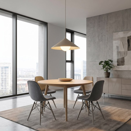 Lampa Mono 1M Mokka Opal Emibig