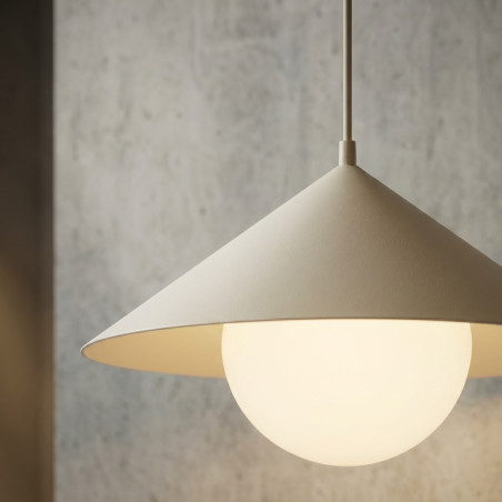Lampa Mono 1S Mokka Opal Emibig