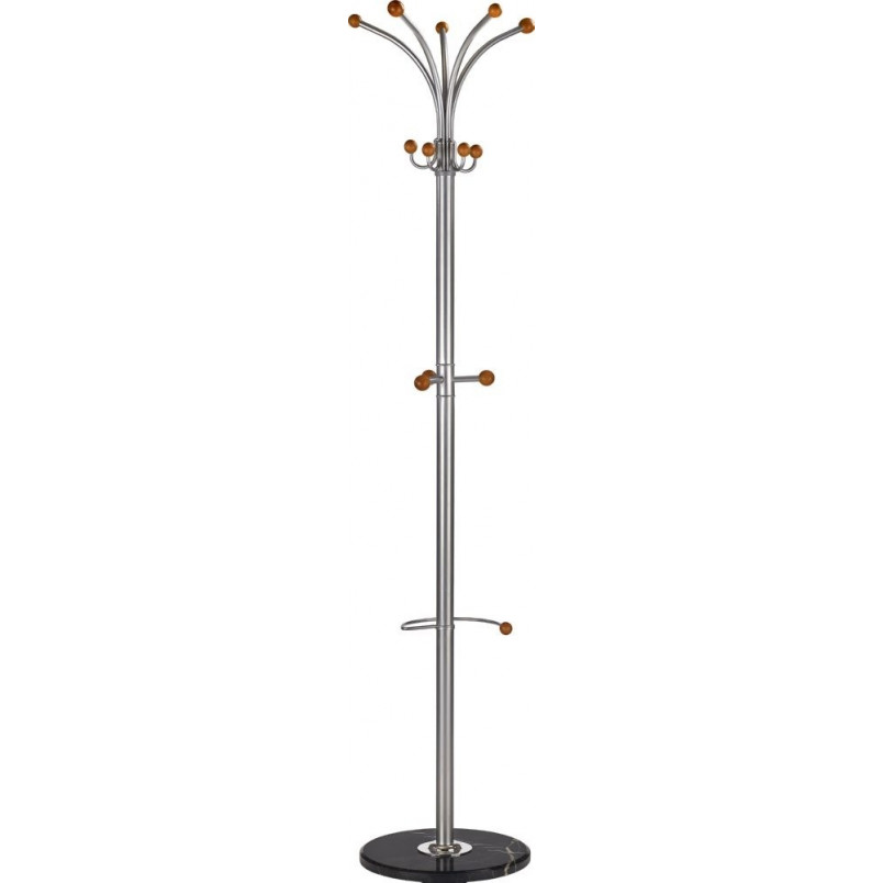 Wieszak stojący Halmar W46 srebrny - Elegancki design