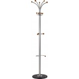 Wieszak stojący Halmar W46 srebrny - Elegancki design