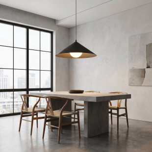 Lampa Mono 1L Bl Opal Emibig