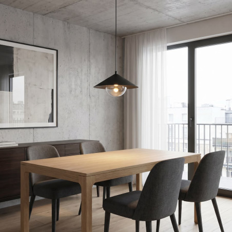 Lampa Mono 1S Bl Grafit Emibig
