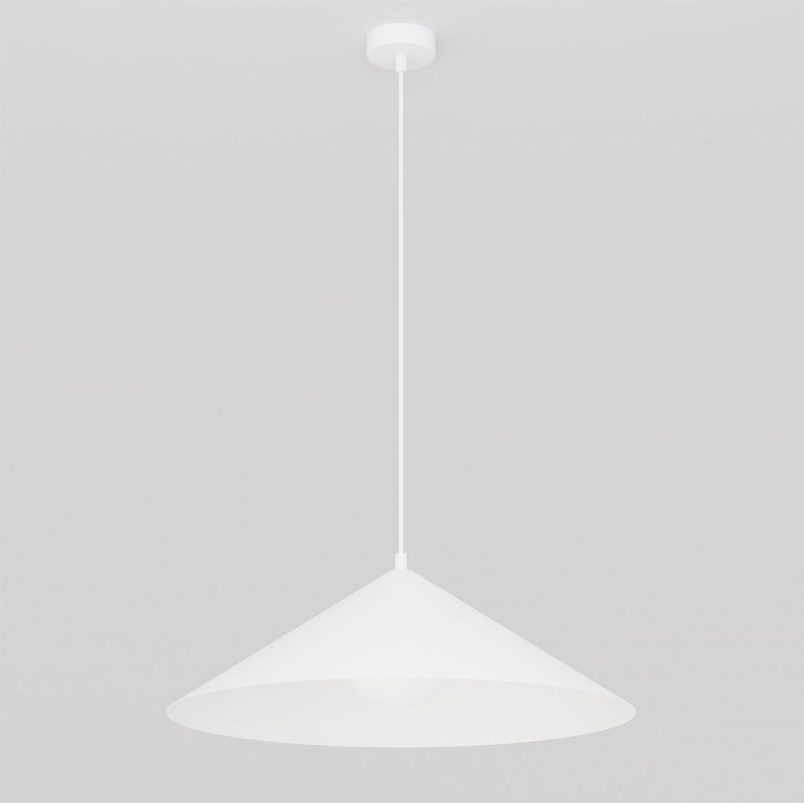 Lampa Mono 1L White Opal Emibig