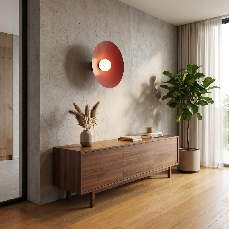 Lampa Mono K1L Burgundy Opal Emibig