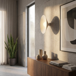 Lampa Mono K1L White Opal Emibig