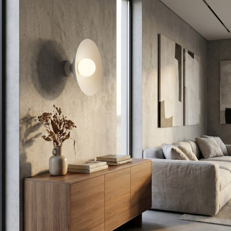 Lampa Mono K1M White Opal Emibig