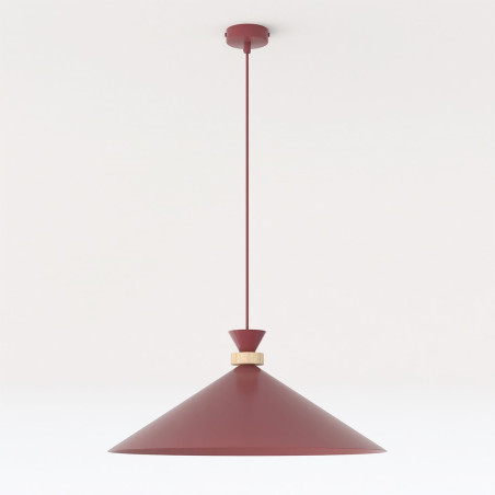 Lampa Olivo 1L Burgundy Emibig