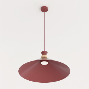Lampa Olivo 1L Burgundy Emibig