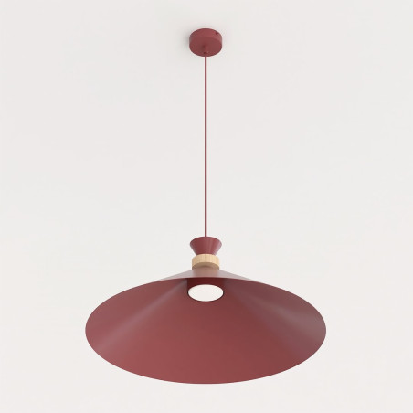 Lampa Olivo 1L Burgundy Emibig