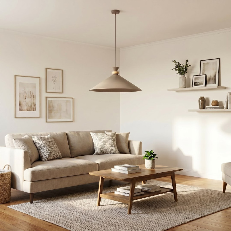 Lampa Olivo 1L Mokka Emibig